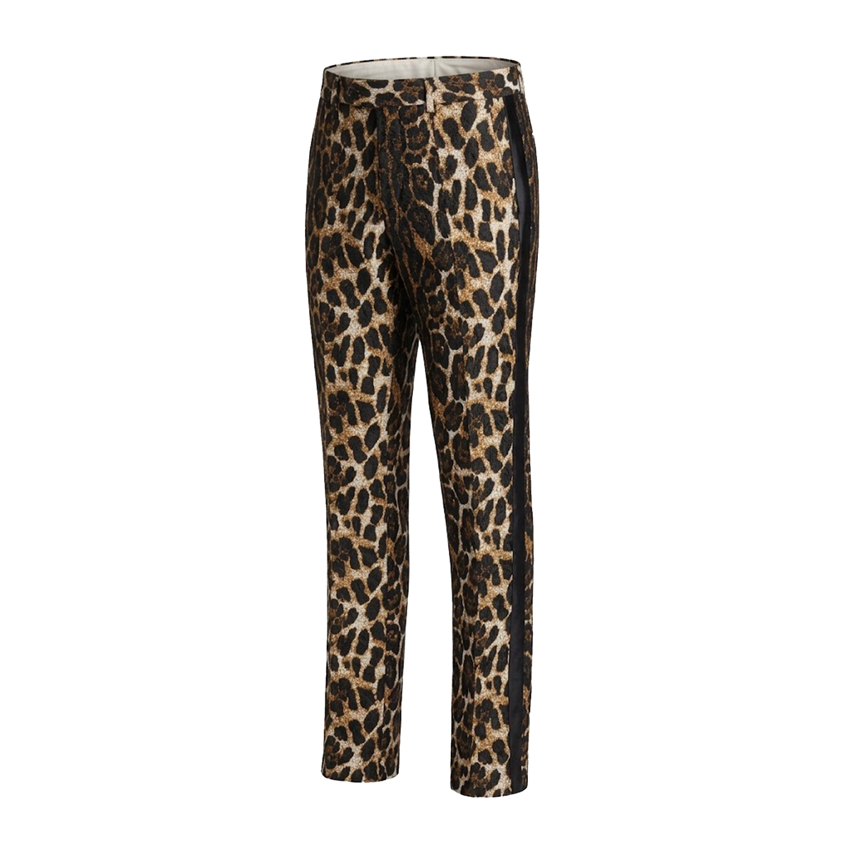 Inserch men's dress pants in cheetah print
