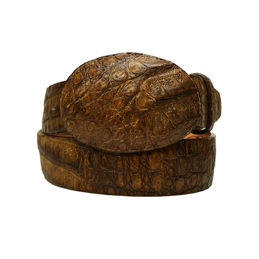 Los Altos Caiman Crocodile Hornback Porto Oryx Belt