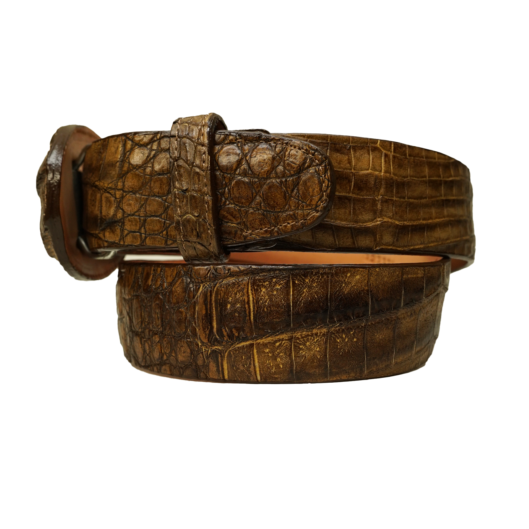 Los Altos Caiman Crocodile Hornback Porto Oryx Belt