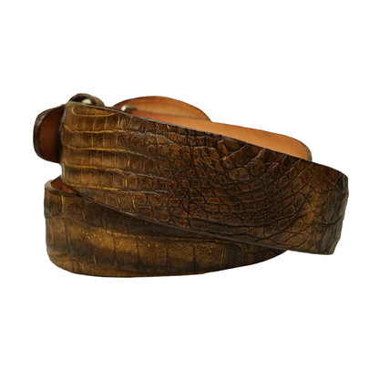 Los Altos Caiman Crocodile Hornback Porto Oryx Belt