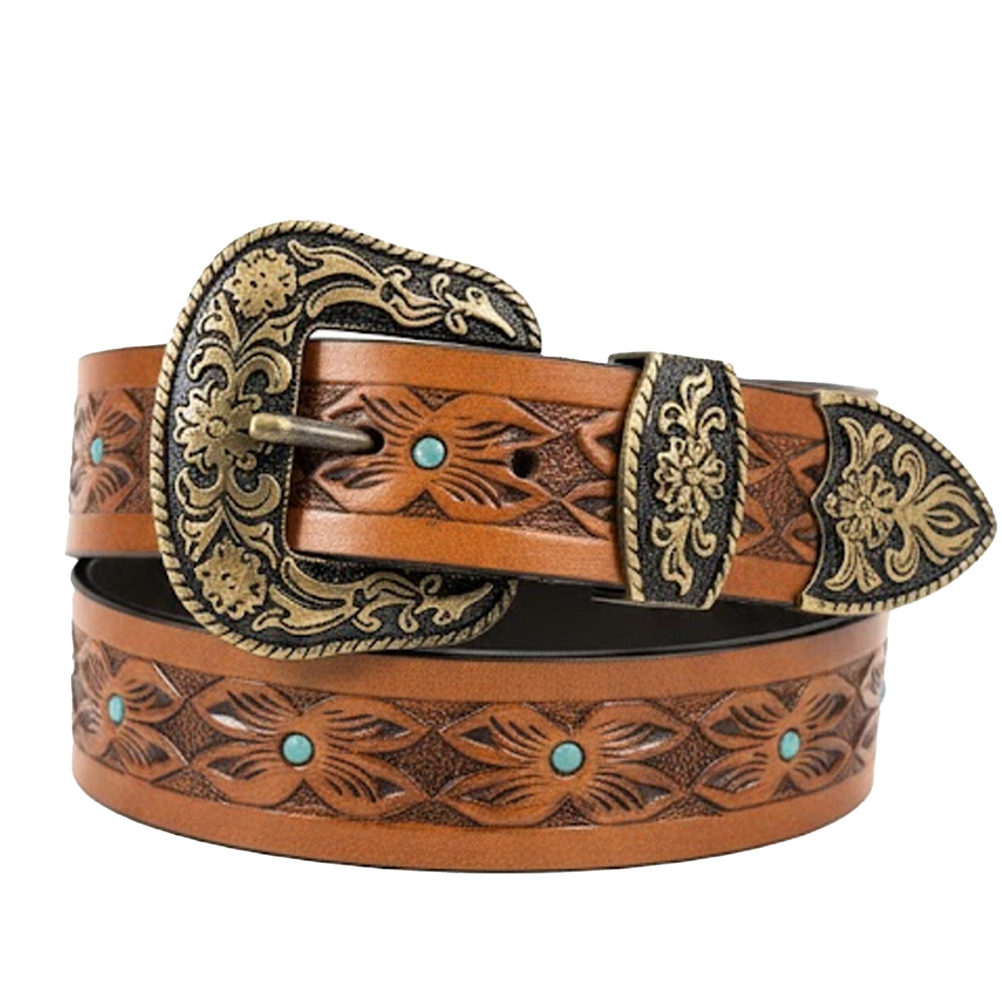 Kashani Western Leather Belt