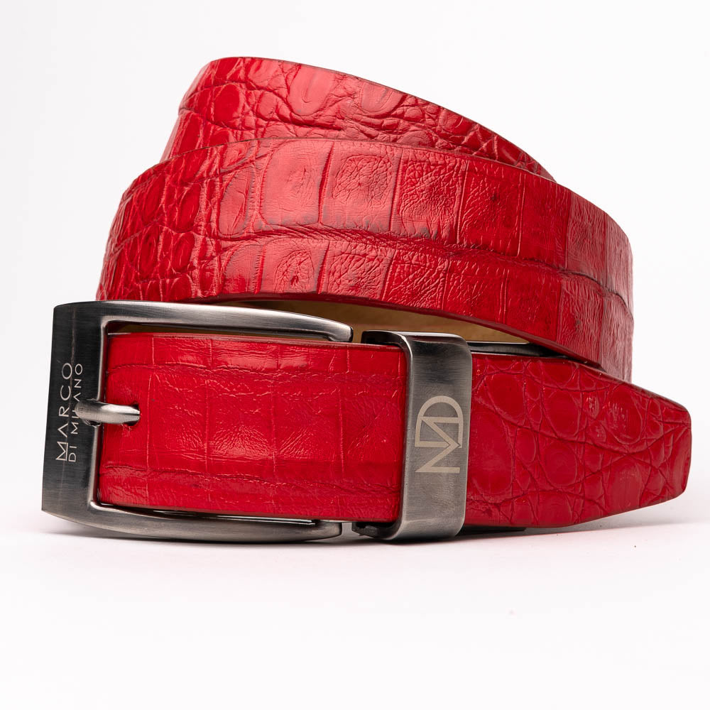 Marco Di Milano Riccardo Belt Light Red