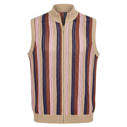 Prestige CMK-329 Oatmeal Knit Tank Top