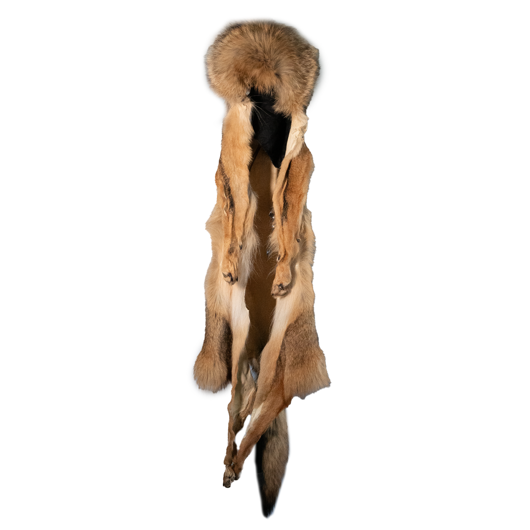 Kashani Natural Full Body Coyote Fur Hat - Dudes Boutique