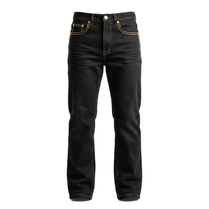 Prestige DN-100 Black/Gold Jeans