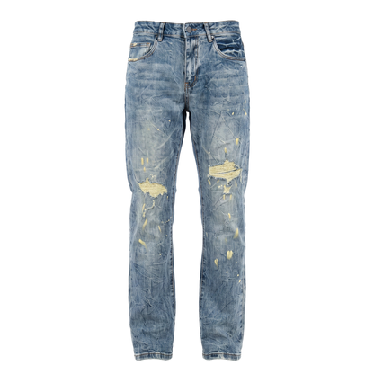 Waimea Splattered Vintage Wash Jeans