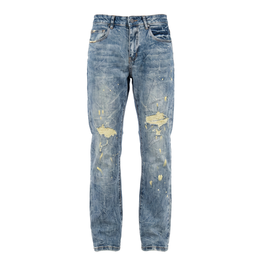 Waimea Splattered Vintage Wash Jeans