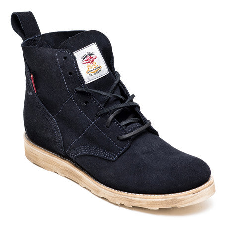Gorilla USA Navy Suede Leather Chukka Boots - Dudes Boutique