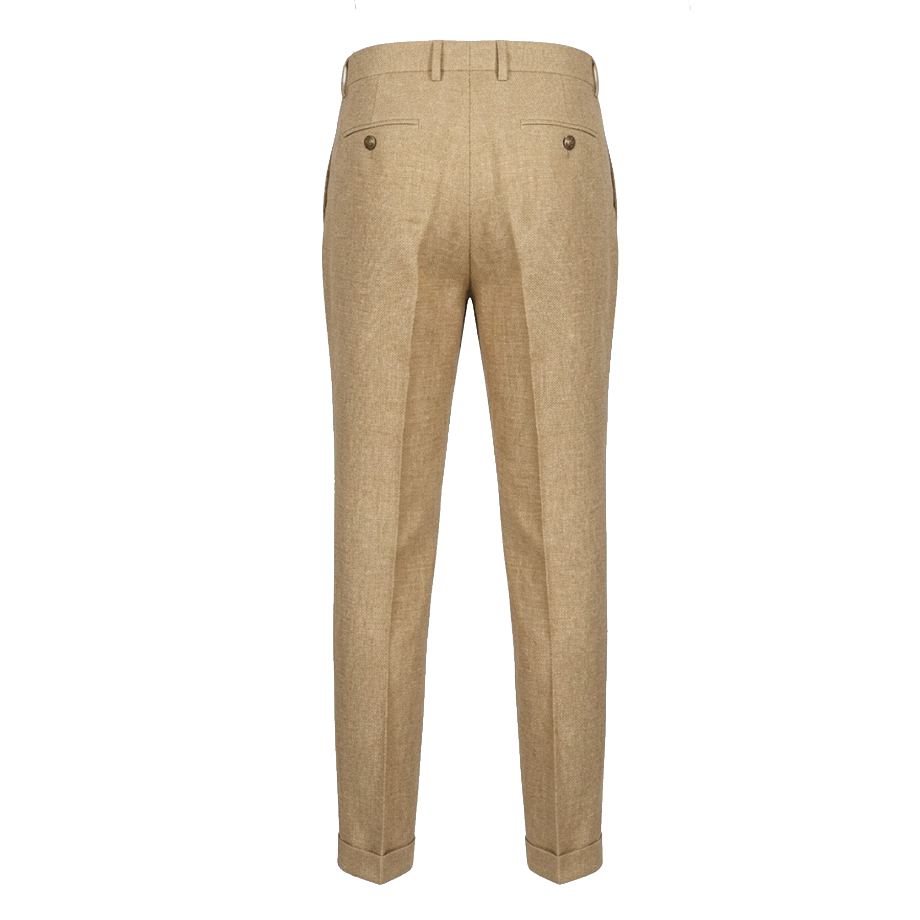 Prestige CD Khaki Double Stitch Linen Pants