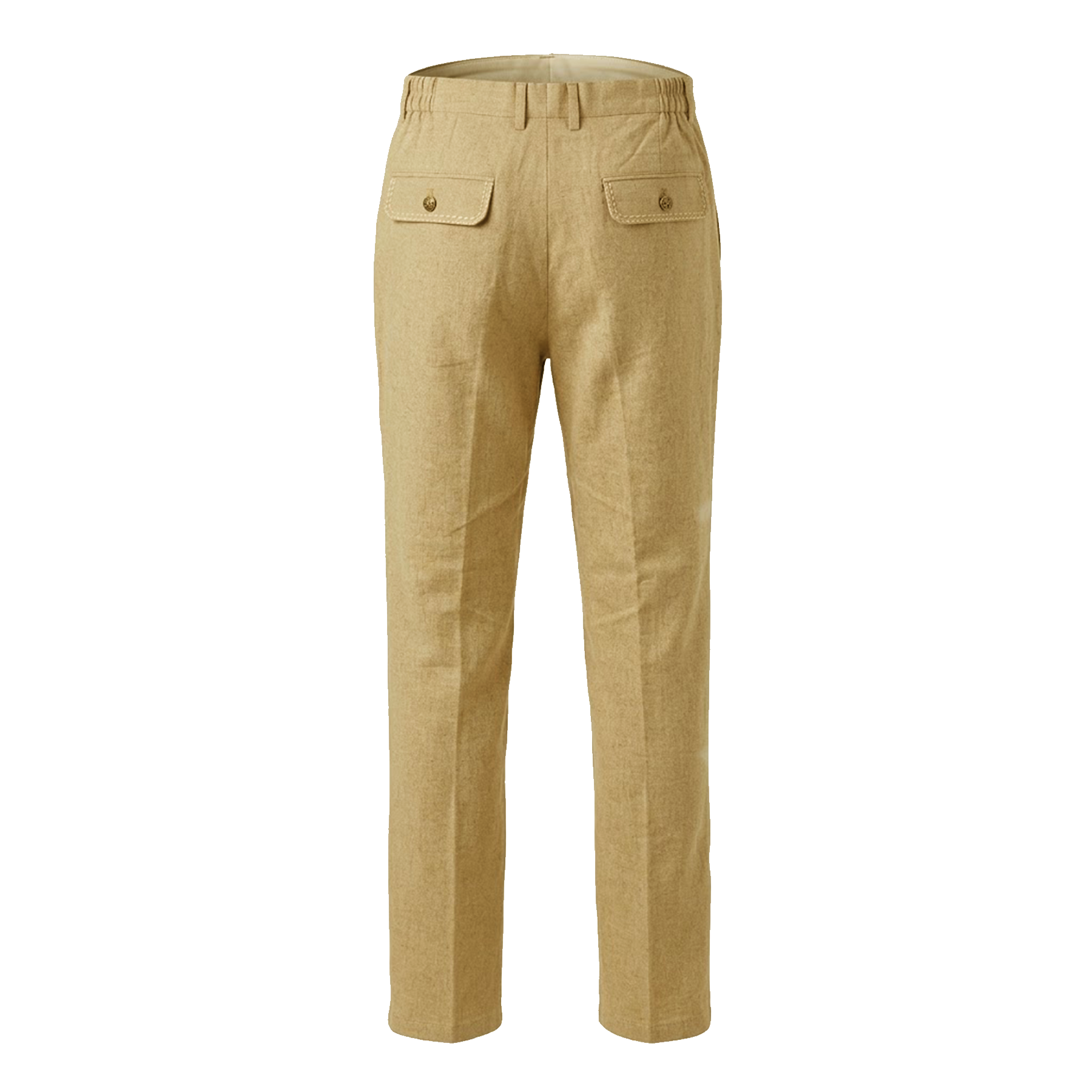 Prestige CD Khaki Double Stitch Linen Pants