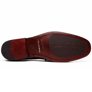 Marco Di Milano Enzo Black Lizard Bit Loafers - Dudes Boutique