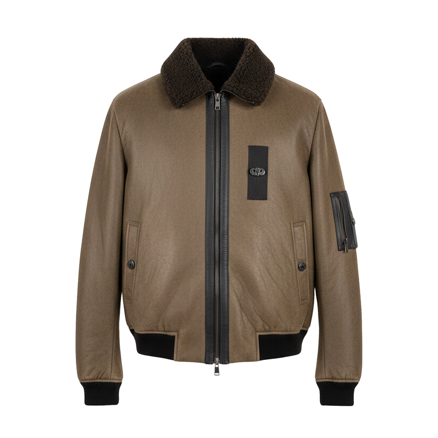 Kashani Army Shearling Coat