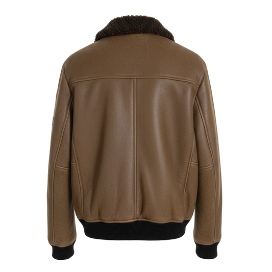 Kashani Army Shearling Coat