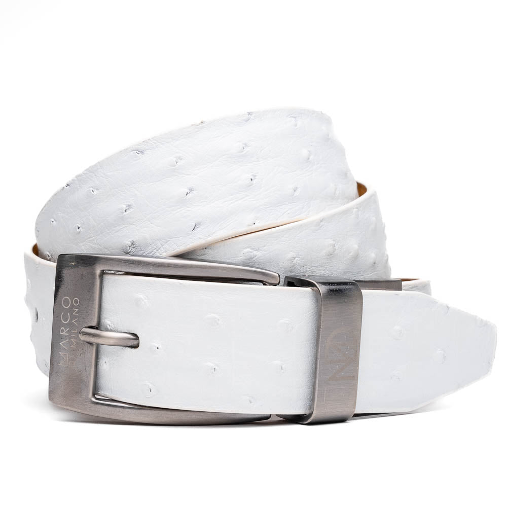 Marco Di Milano Domenico Belt White