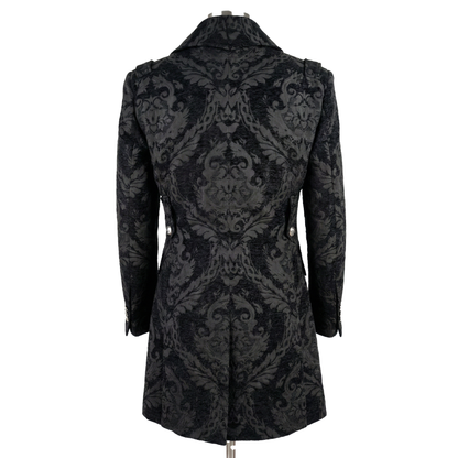Angelino Dynasty men's overcoat in midnight
