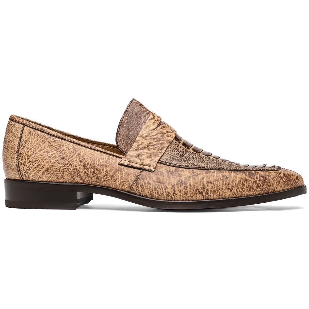 Marco Di Milano Fangio Orix Ostrich Leg Dress Shoes - Dudes Boutique