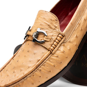 Marco Di Milano Ferrioni Orix Ostrich Bit Loafers - Dudes Boutique