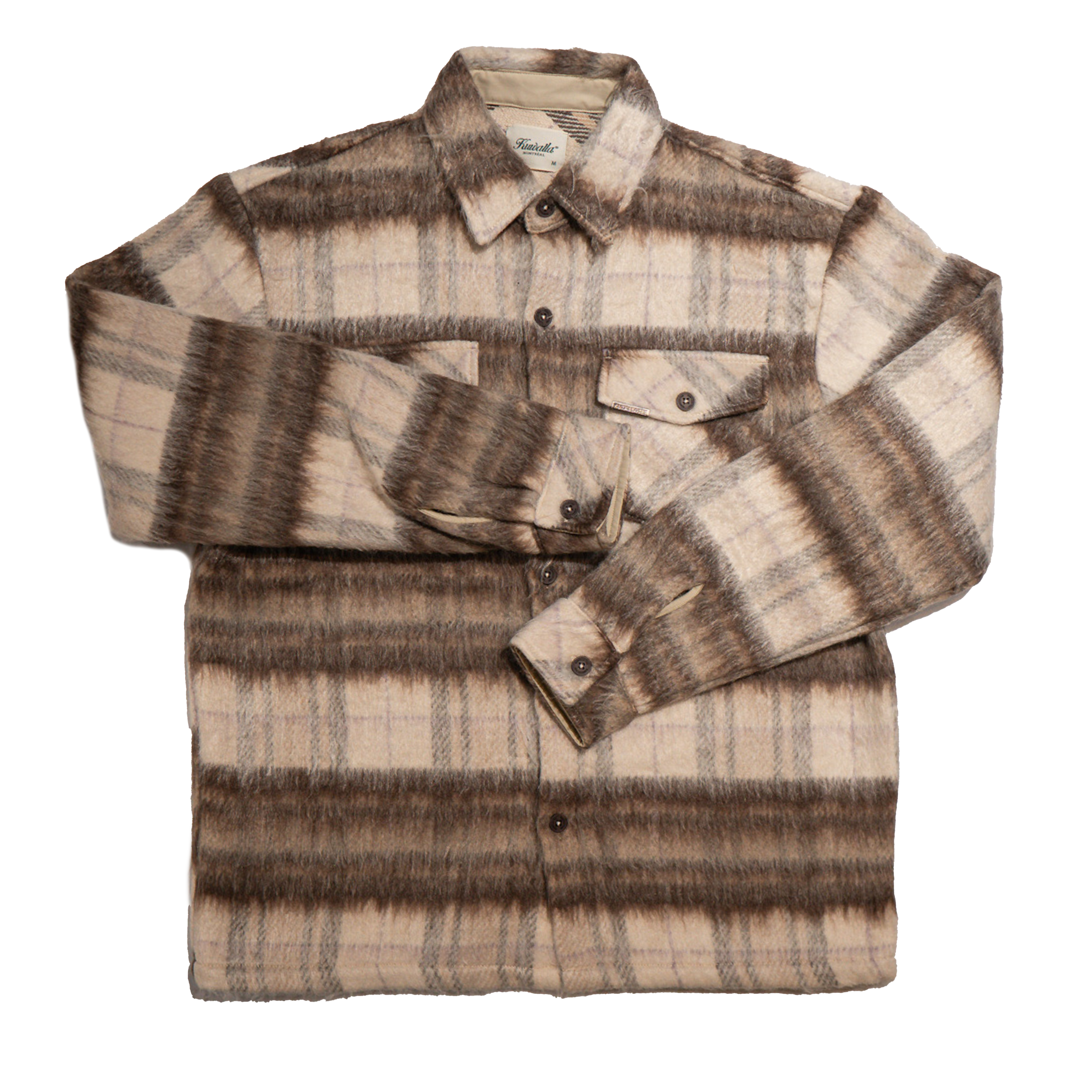 Kuwalla Men's Beige Mohair Flannel - Dudes Boutique