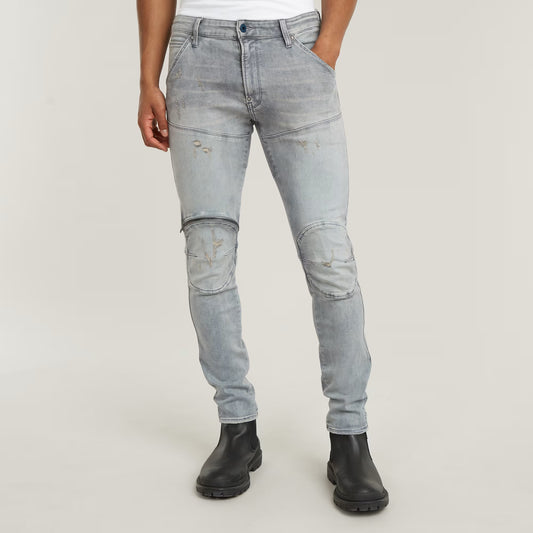 G-Star 3D 5-Pocket Slim Jeans - Light Grey