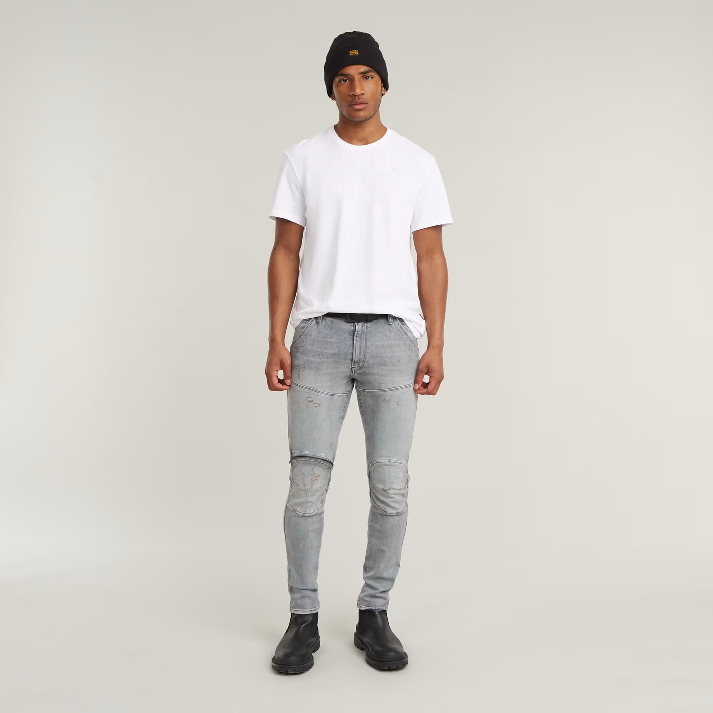 G-Star 3D 5-Pocket Slim Jeans - Light Grey