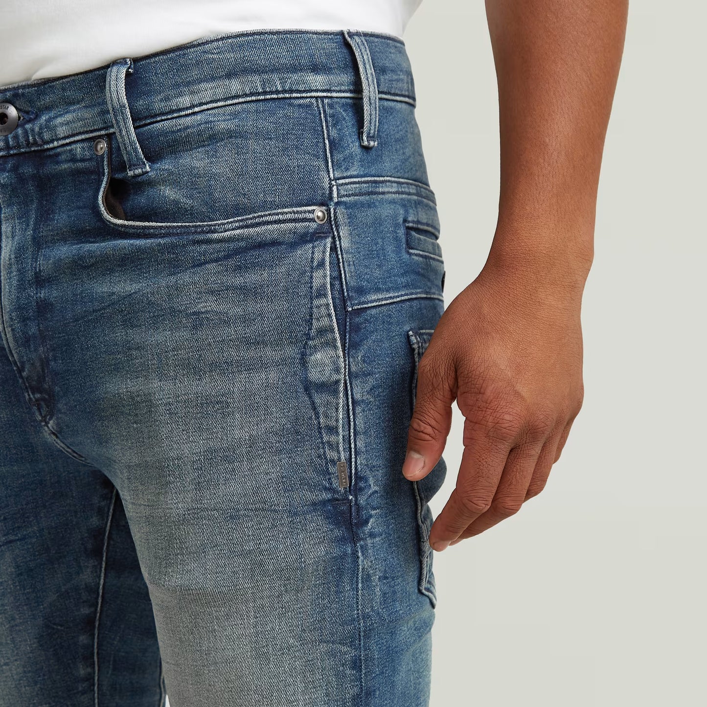 G-Star D-Staq Slim Jeans - Blue