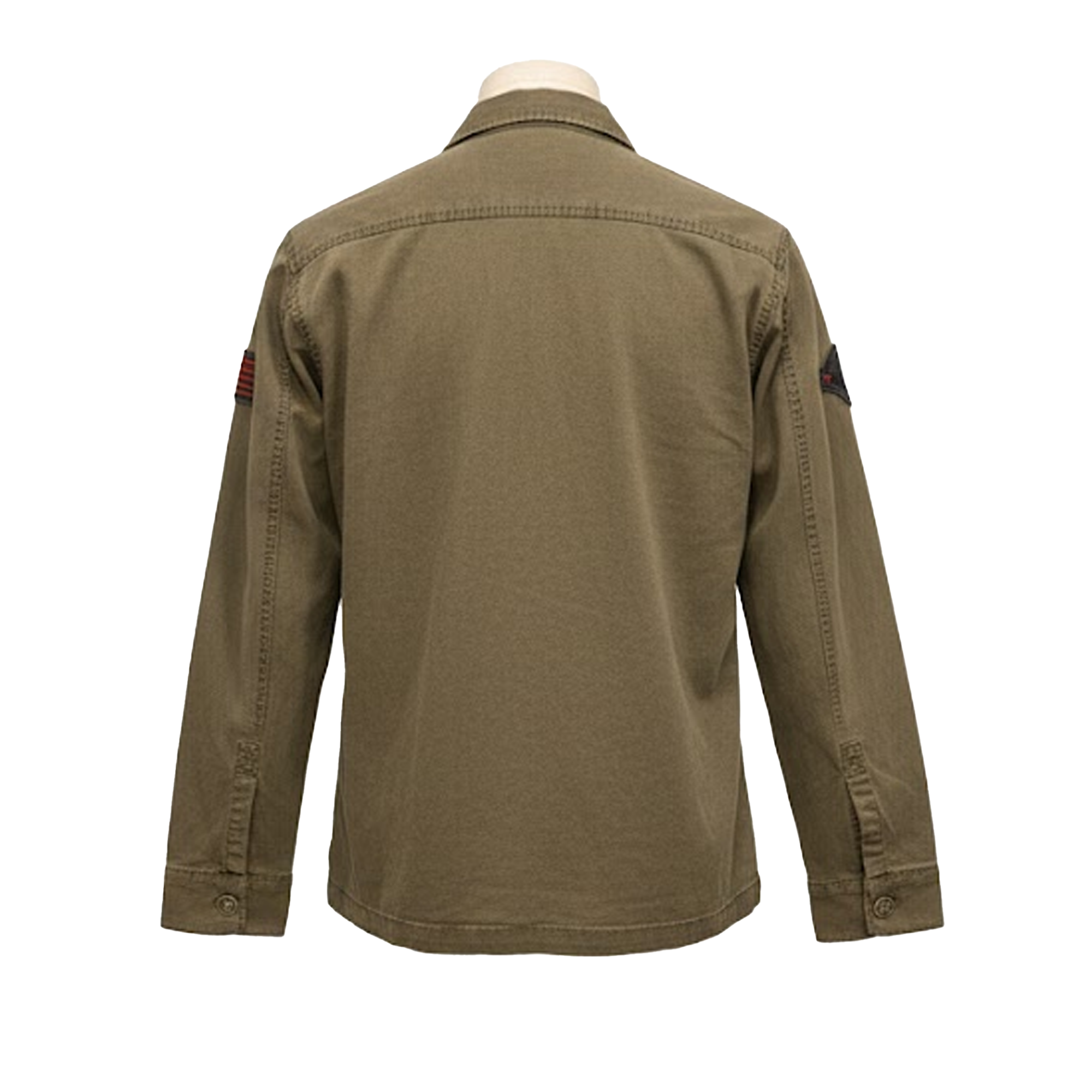 Top Gun Classic Green Military Shirt