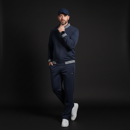 Imperial Trim Lounge Set DARK BLUE