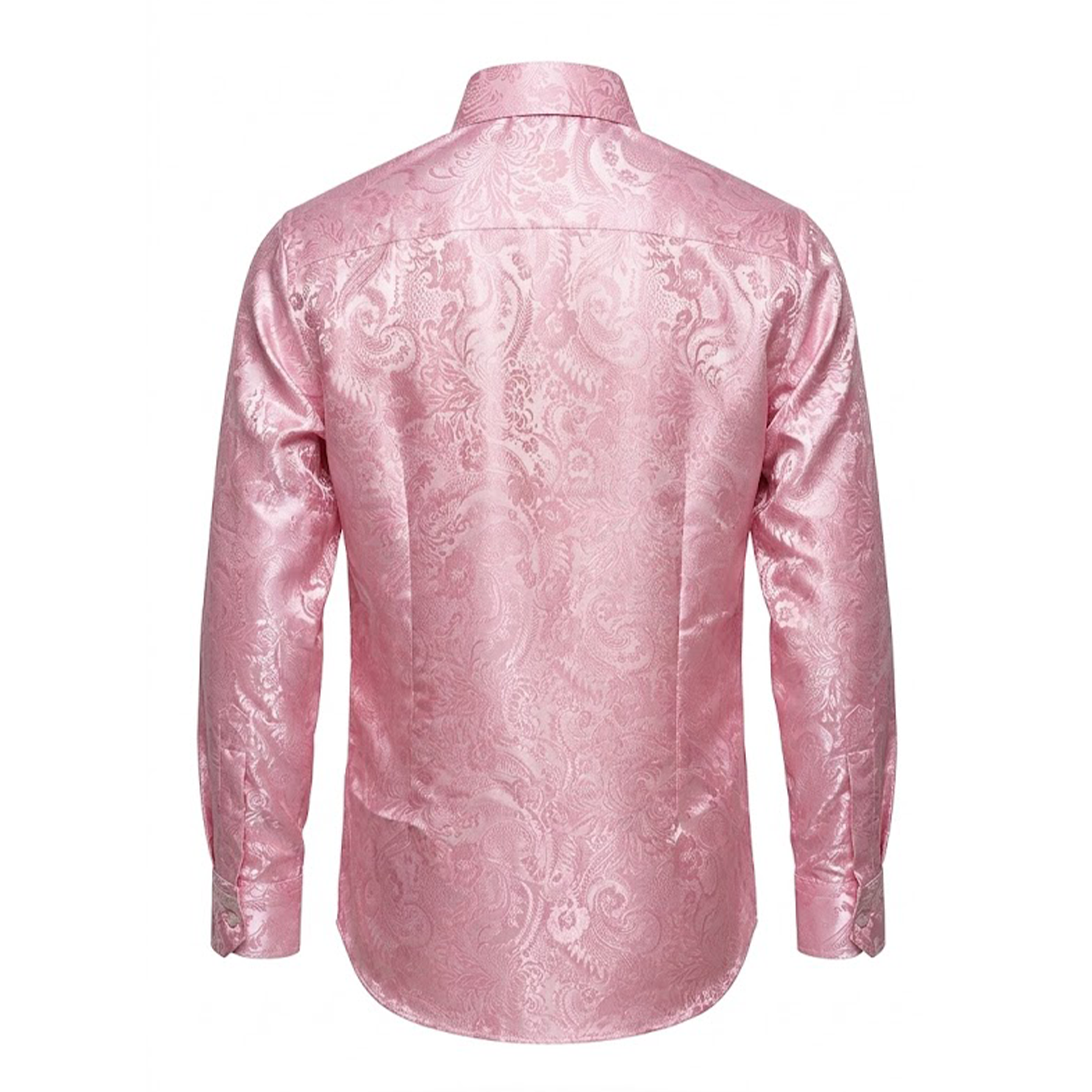 Leoni 469 Pink Paisley Button Up Shirt