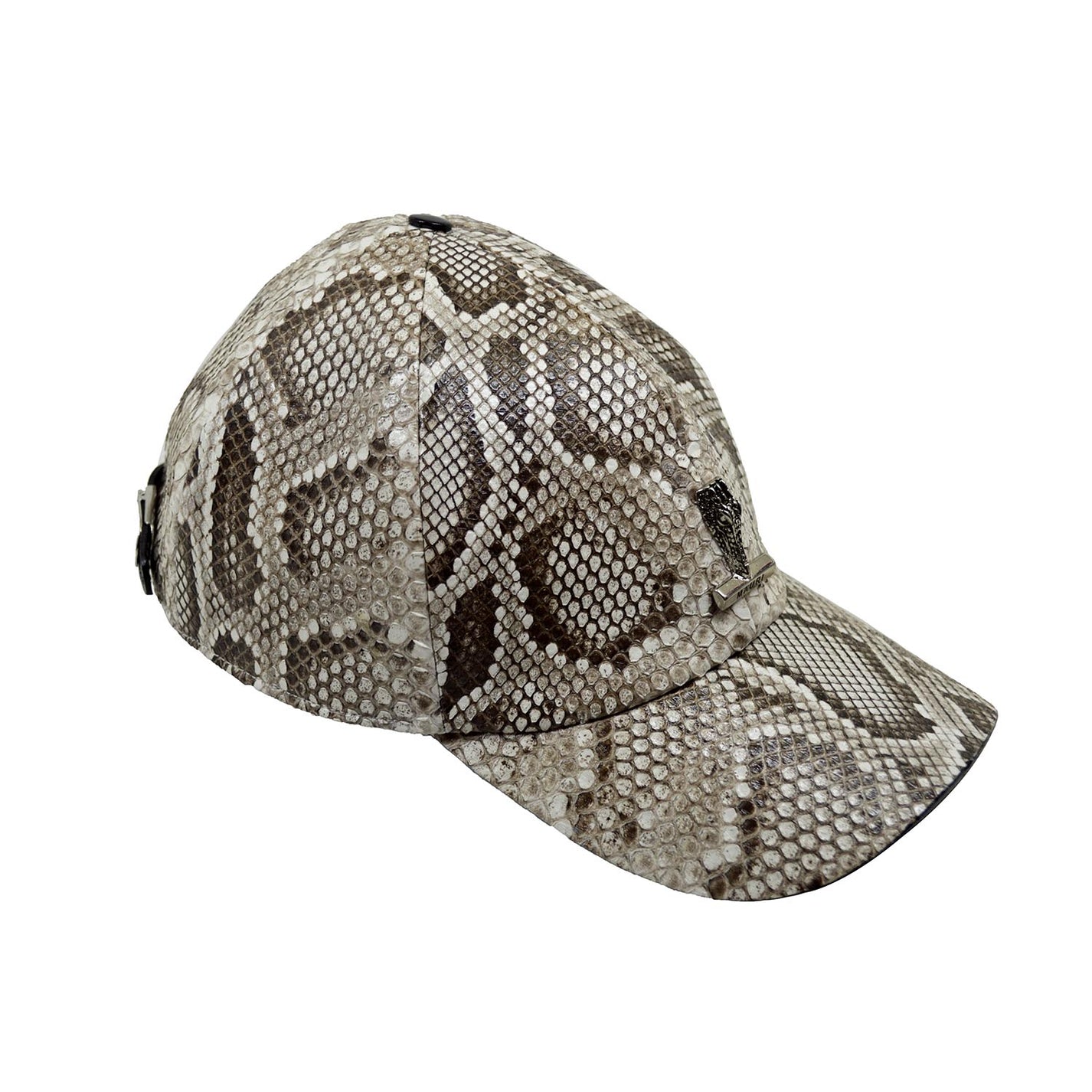 Mauri Natural Python Base Ball Hat - Dudes Boutique