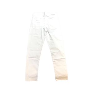 PrescriptionX White Straight Cut Slacks - Dudes Boutique