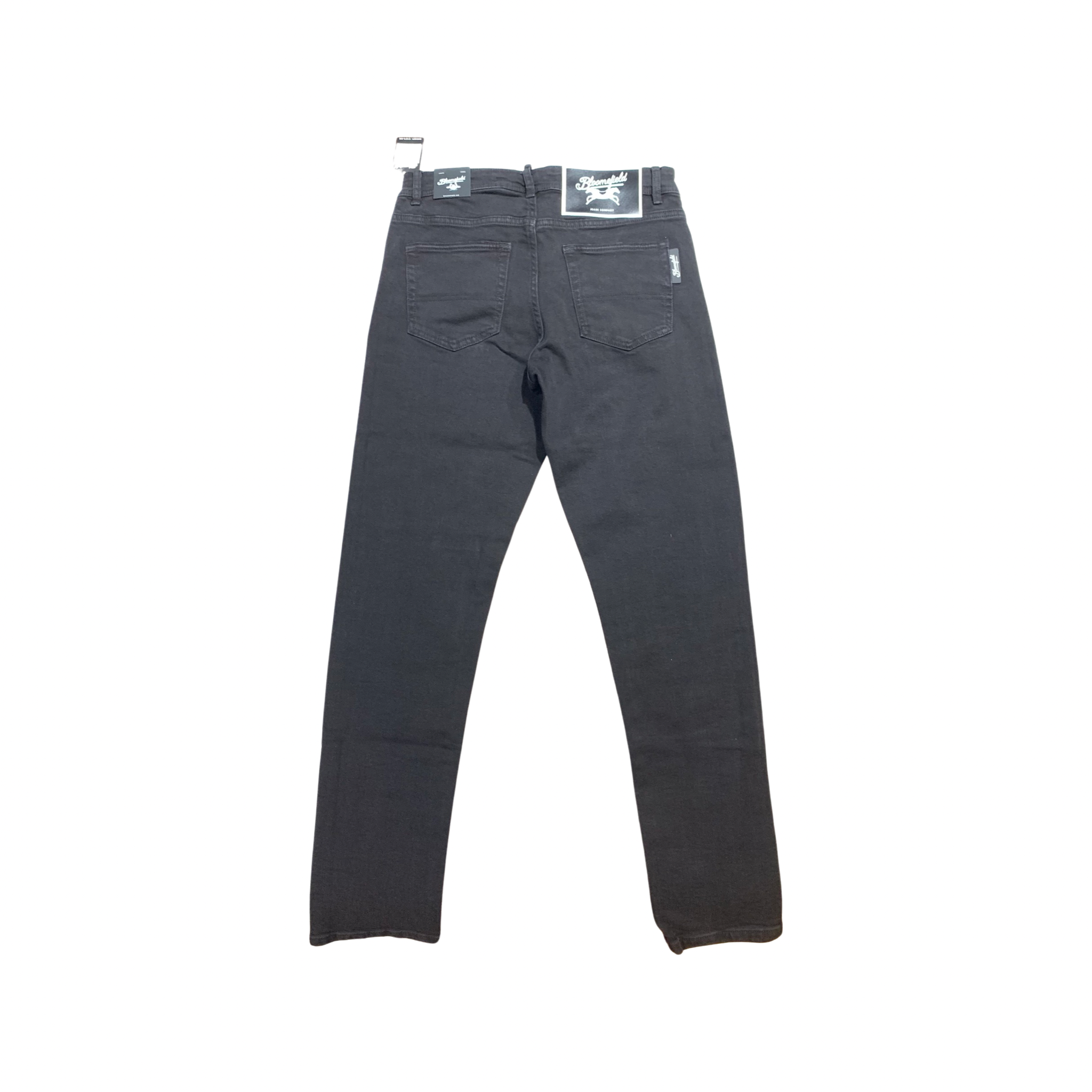 Bloomfield Black Straight Cut Denim Jeans - Dudes Boutique