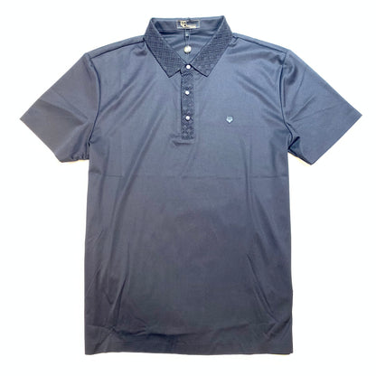 Barocco Black Diamond Polo Shirt - Dudes Boutique