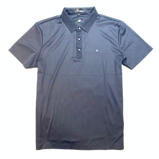 Barocco Black Diamond Polo Shirt - Dudes Boutique