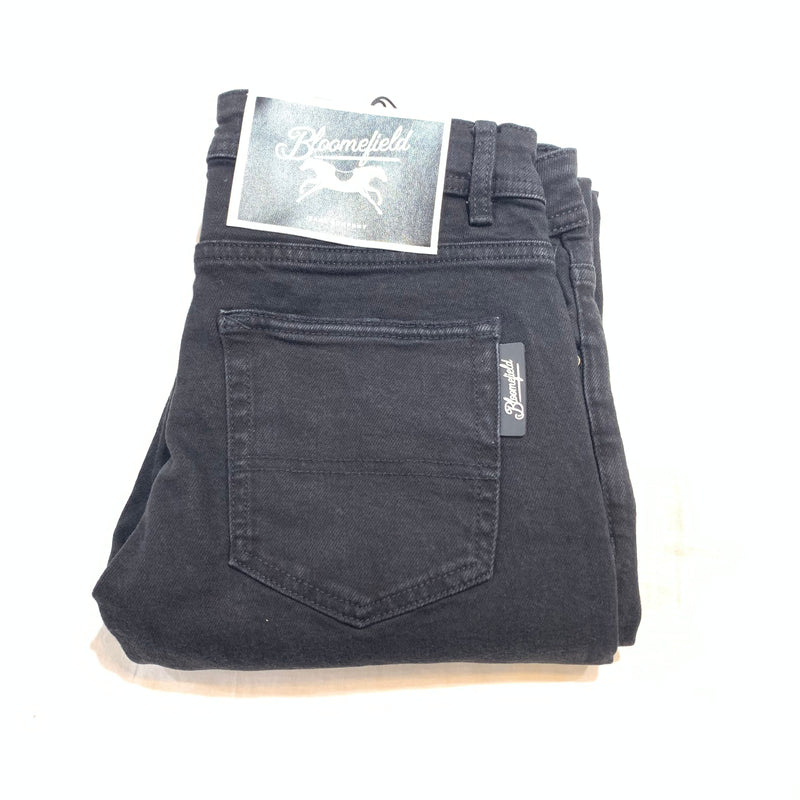Bloomfield Black Straight Cut Denim Jeans - Dudes Boutique