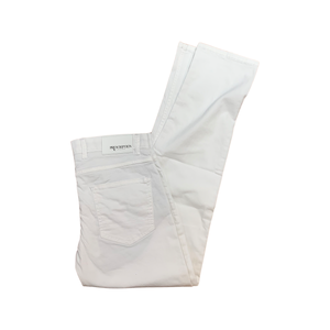 PrescriptionX White Straight Cut Slacks - Dudes Boutique