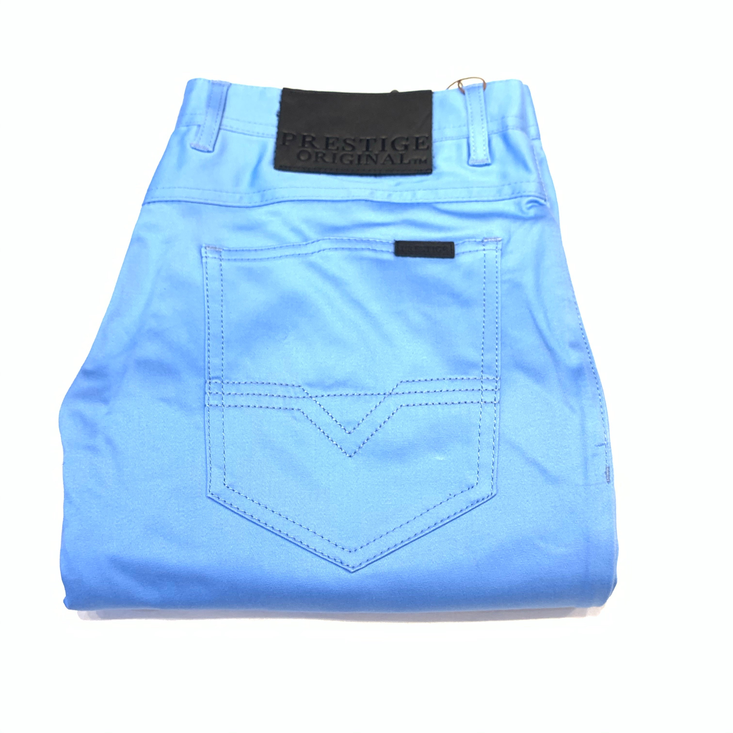 Prestige Sky Blue High-end Pants - Dudes Boutique