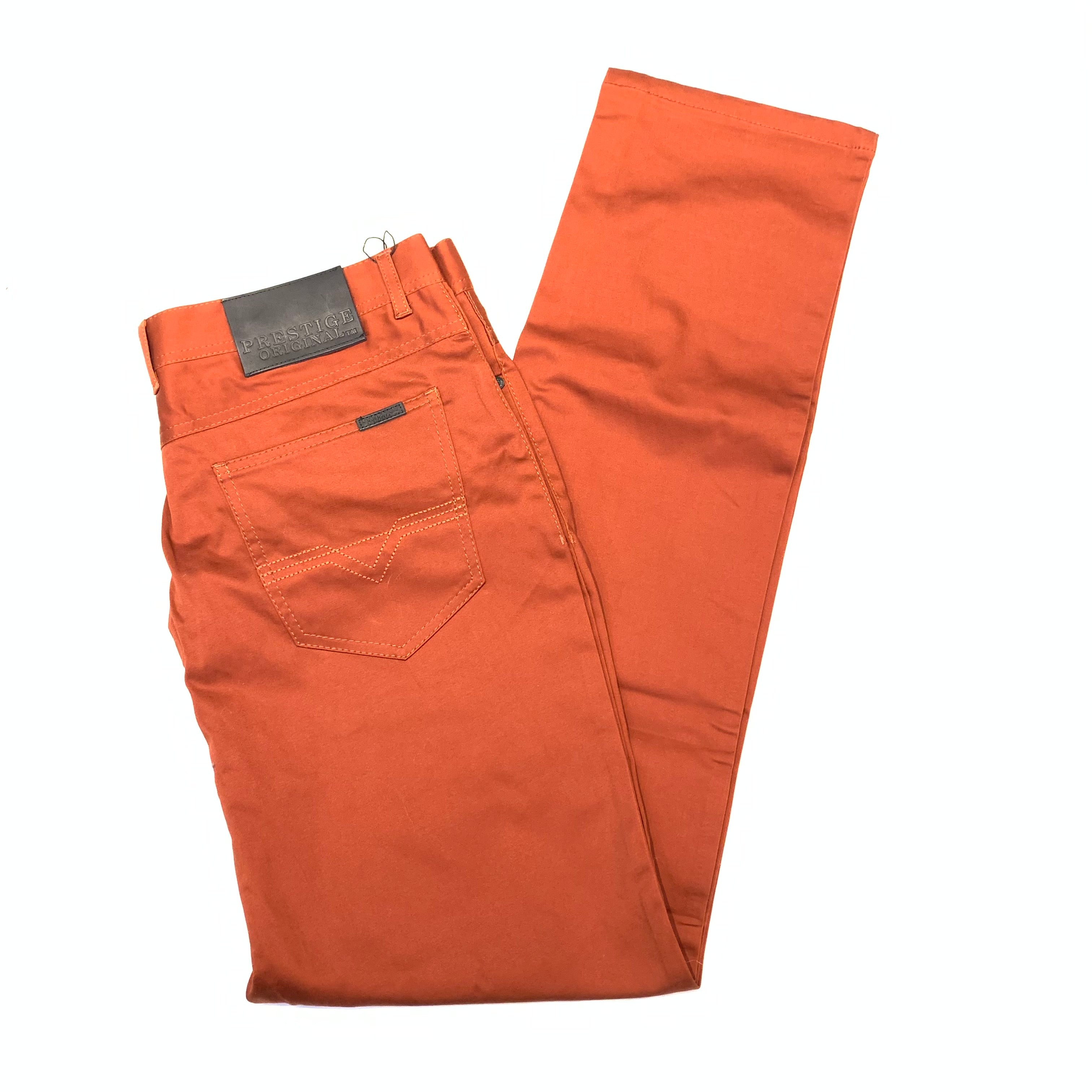 Prestige Men's Brick High-end Pants - Dudes Boutique