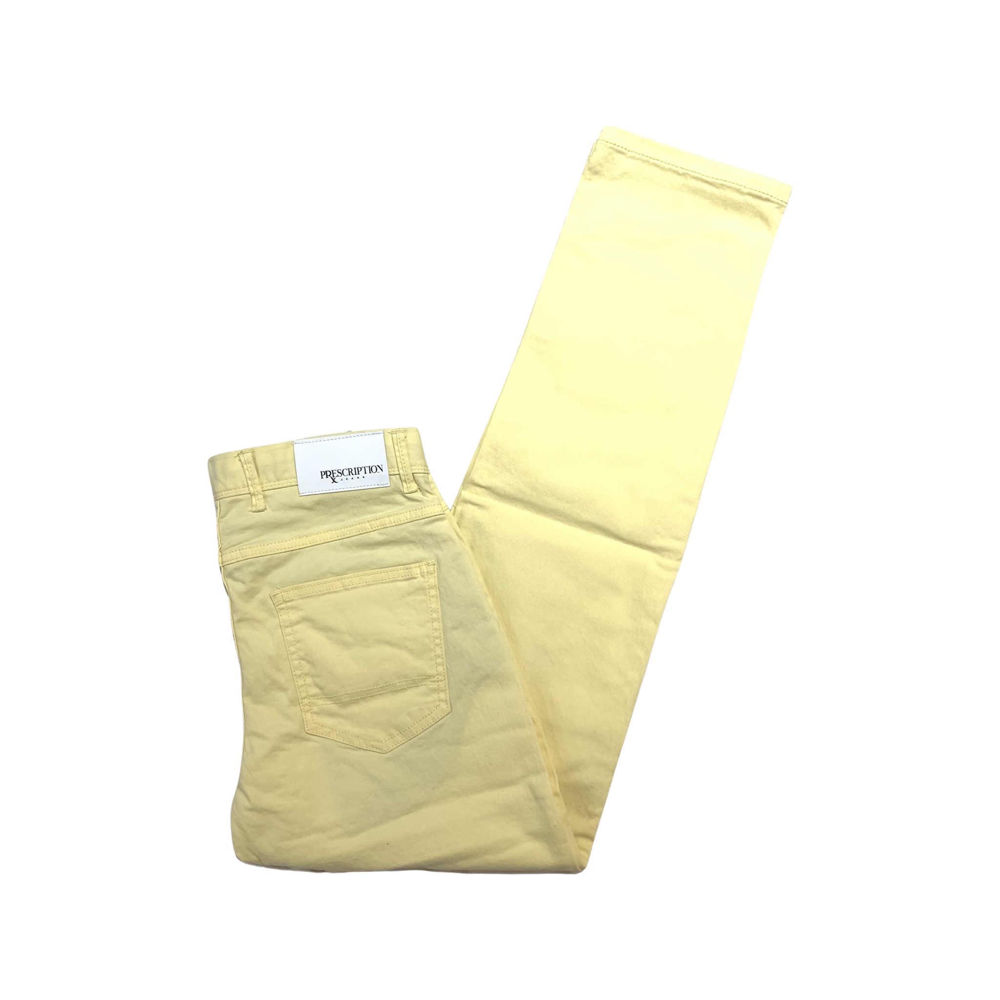 PrescriptionX Yellow Straight Cut Slacks - Dudes Boutique