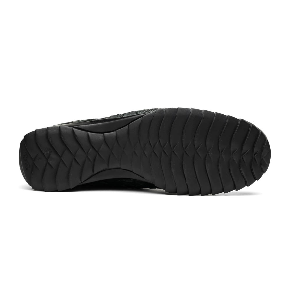 Marco Di Milano Kratos Green Caiman Crocodile Sneakers - Dudes Boutique