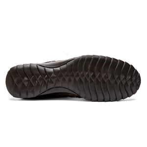 Marco Di Milano Kratos Brown Caiman Crocodile Sneakers - Dudes Boutique