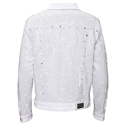 Pure Style + Opulent Overlay SET - WHITE/SILVER - Dudes Boutique