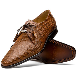 Marco Di Milano Lacio Bay Apache Caiman Crocodile Dress Shoes - Dudes Boutique