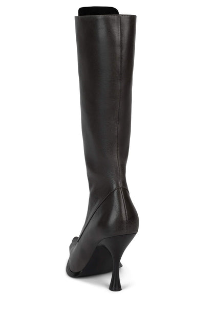 Jeffrey Campbell LANI-2 Dark Grey Heeled Boot