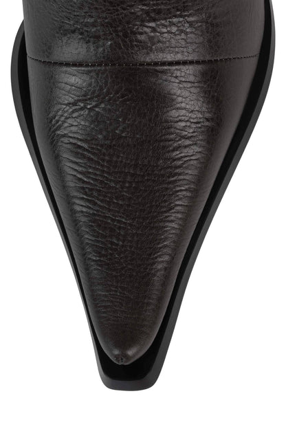 Jeffrey Campbell LANI-2 Dark Grey Heeled Boot