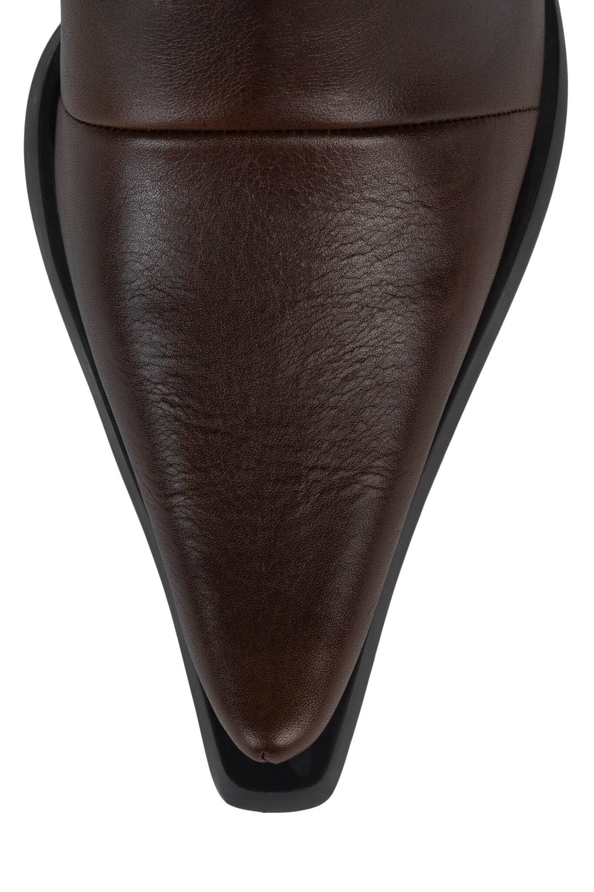 Jeffrey Campbell LANI-2 Dark Tan Heeled Boot