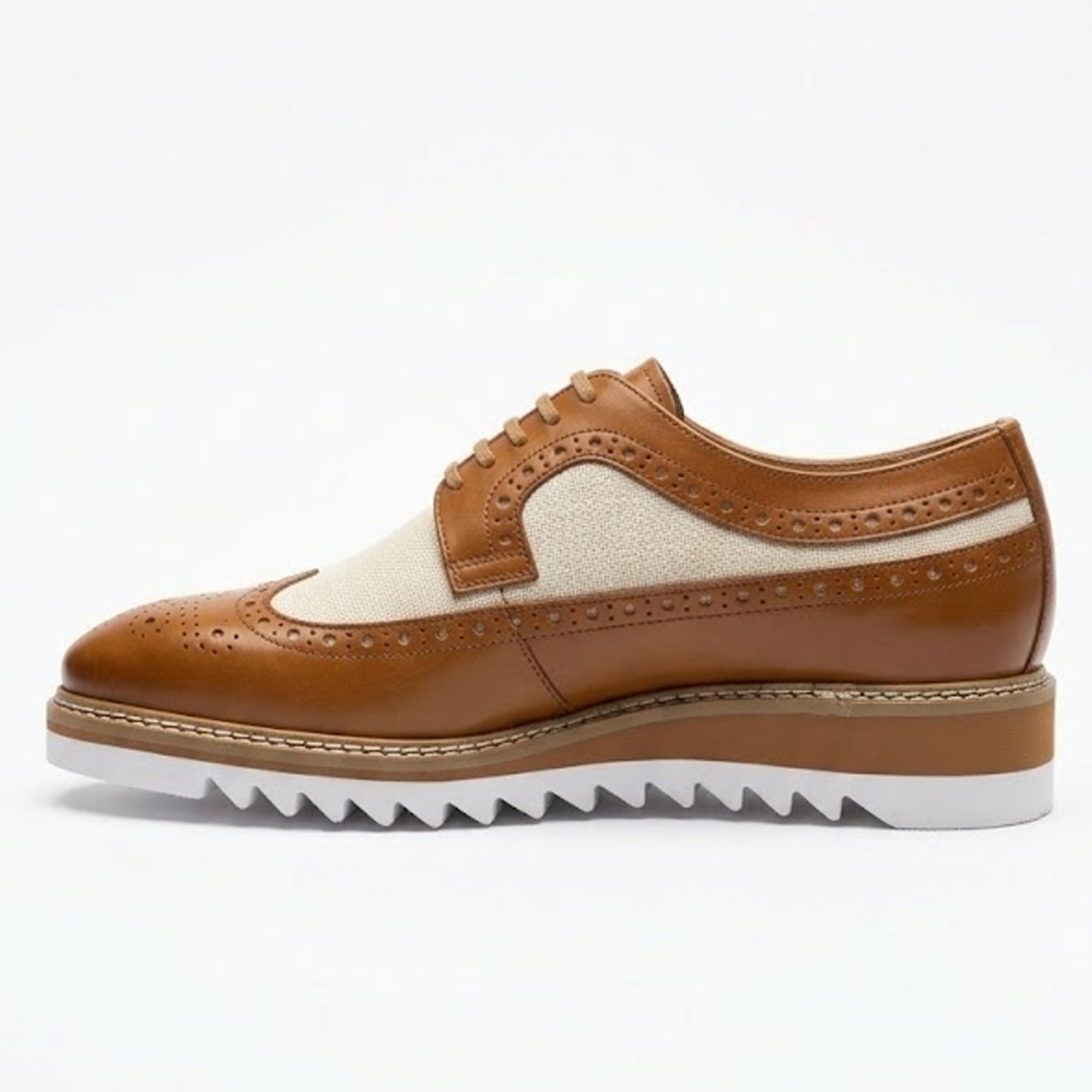 Giovanni Latte Leather Ultralight Sneakers