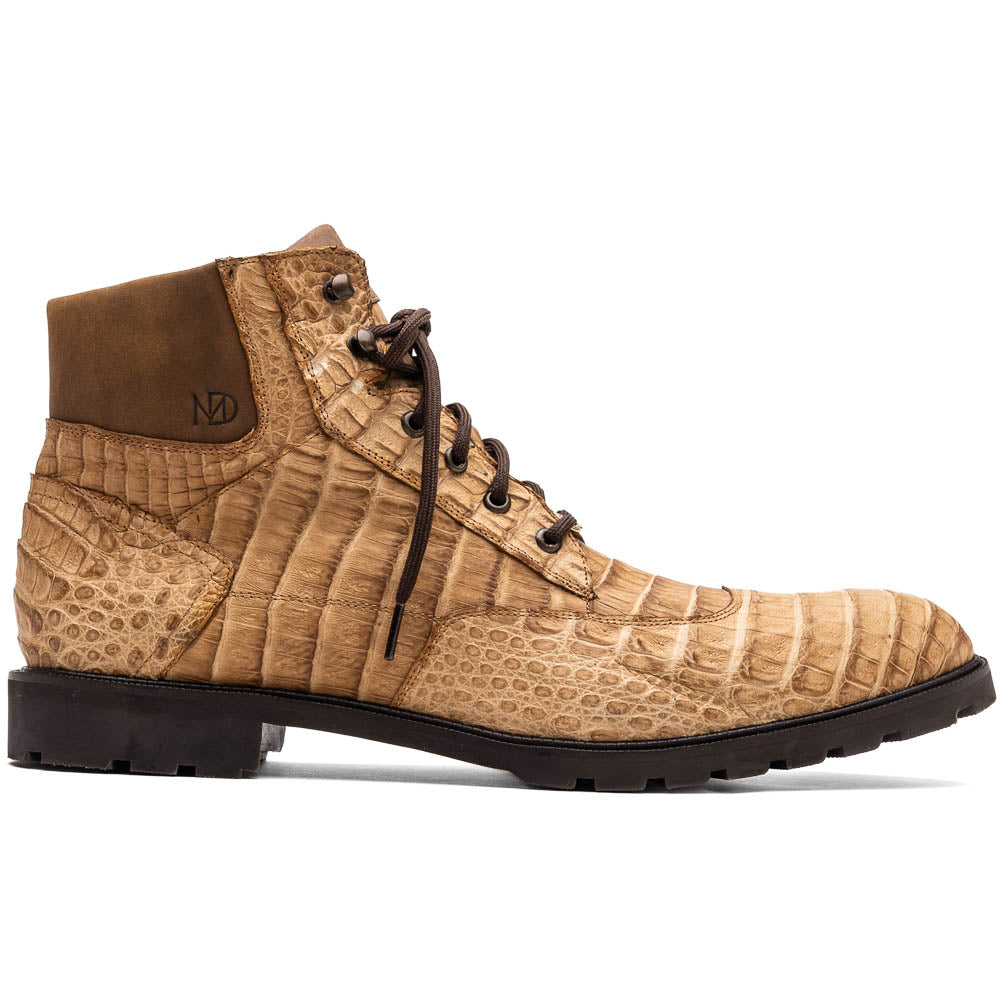 Marco Di Milano Leoni Oil Orix Caiman Crocodile Boots - Dudes Boutique