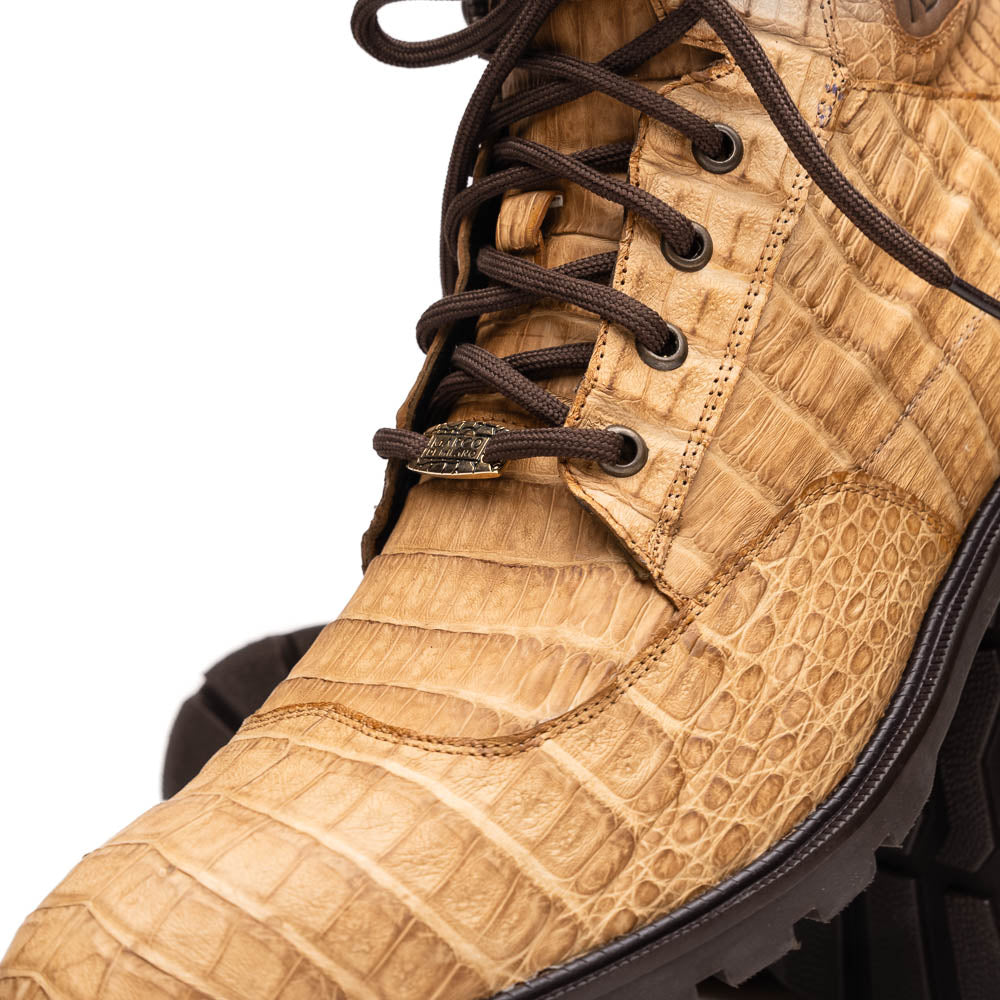 Marco Di Milano Leoni Oil Orix Caiman Crocodile Boots - Dudes Boutique