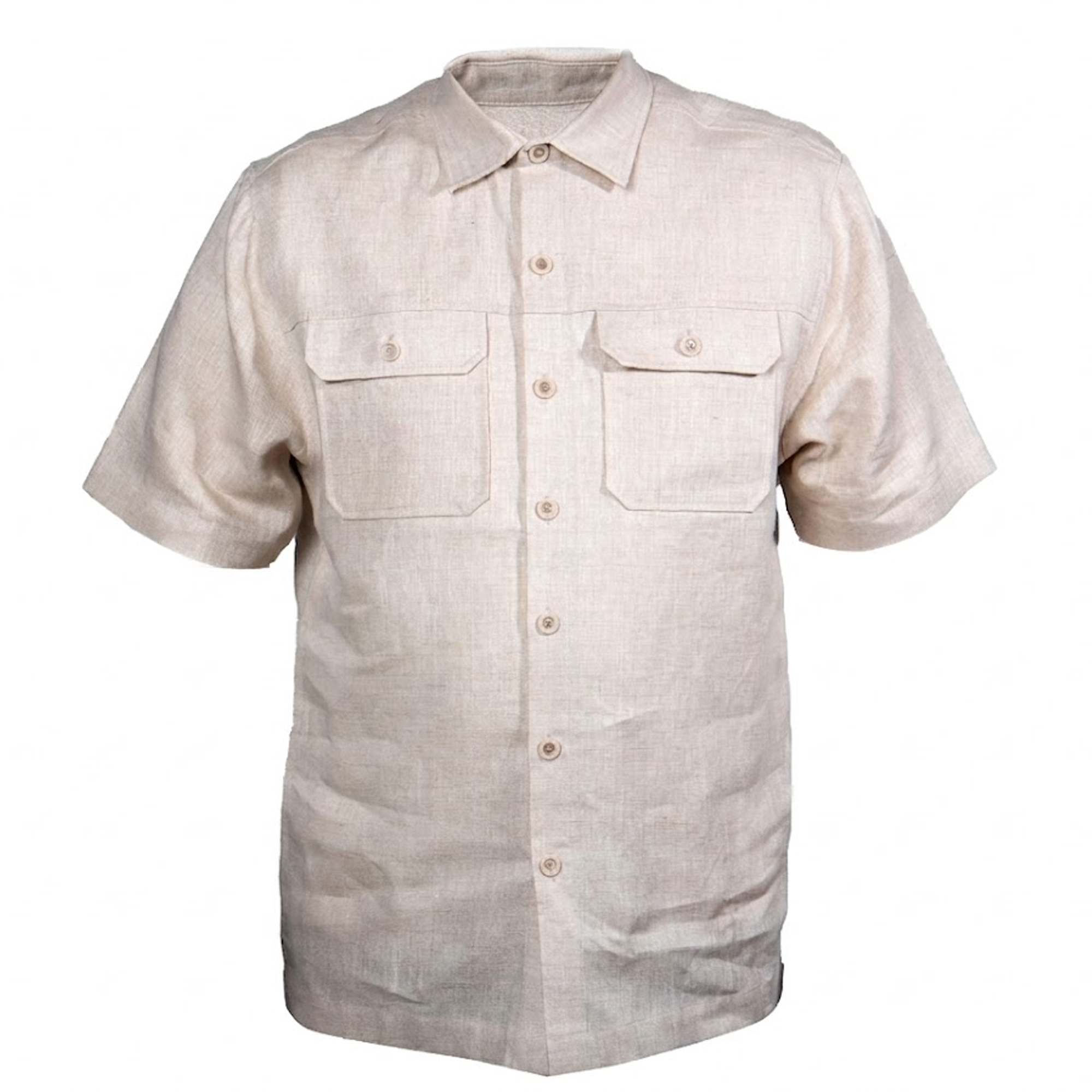 Prestige LUX-400 Oatmeal Linen Shirt