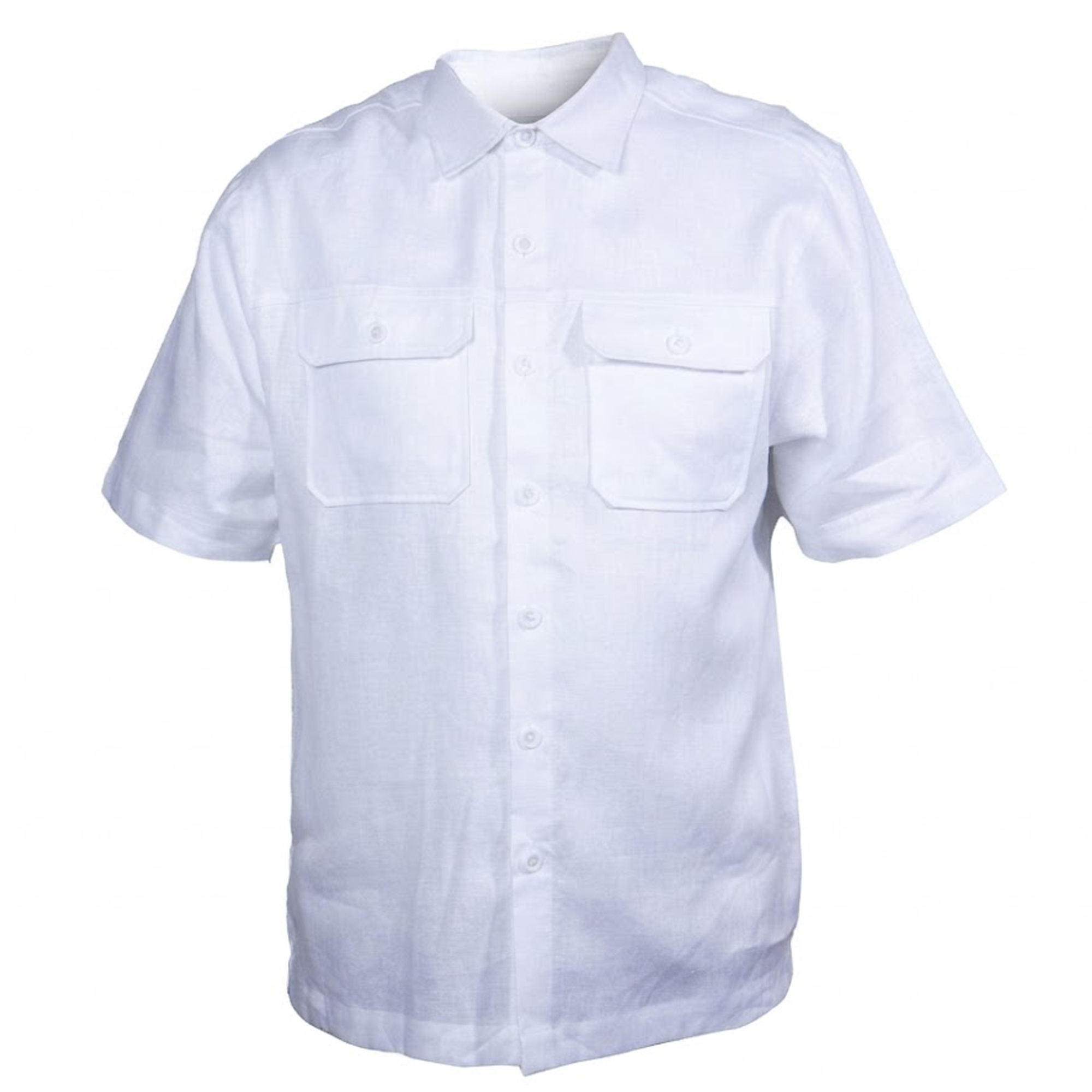 Prestige LUX-400 White Linen Shirt